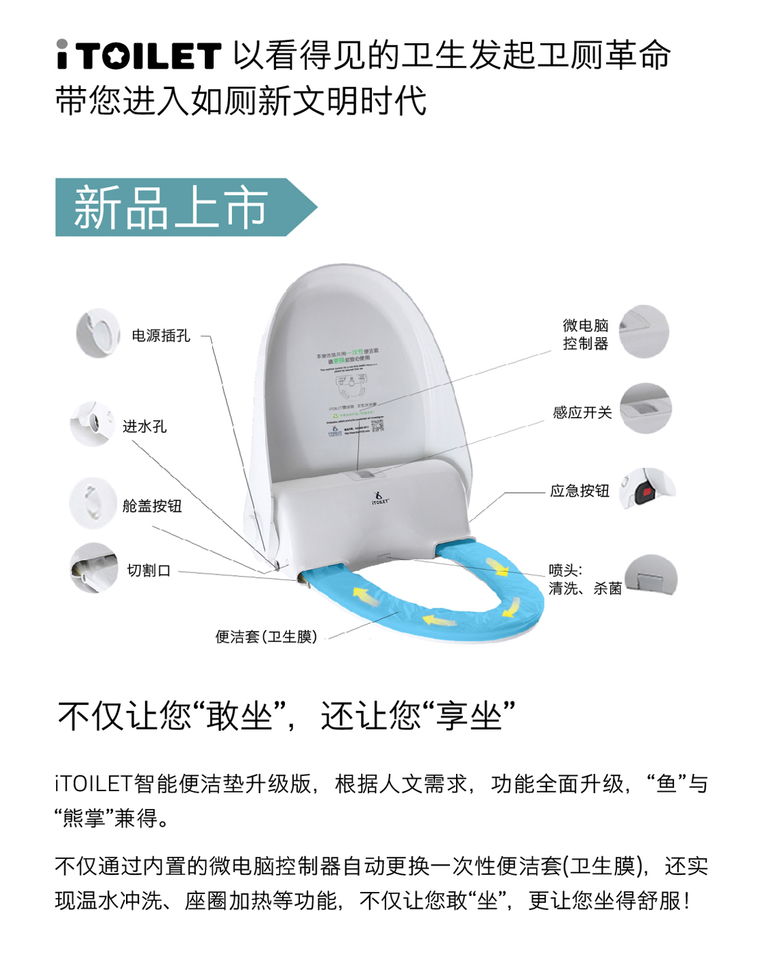 自動換套馬桶蓋